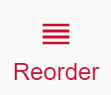 This is an icon for reordering that has four red lines and says Reorder in red immediately under the four red lines.