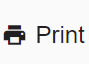 This is the print symbol for Syllabus Statements. It features an icon of a printer on the left in black and white and then reads Print in black text immediately to the right of the printer icon.